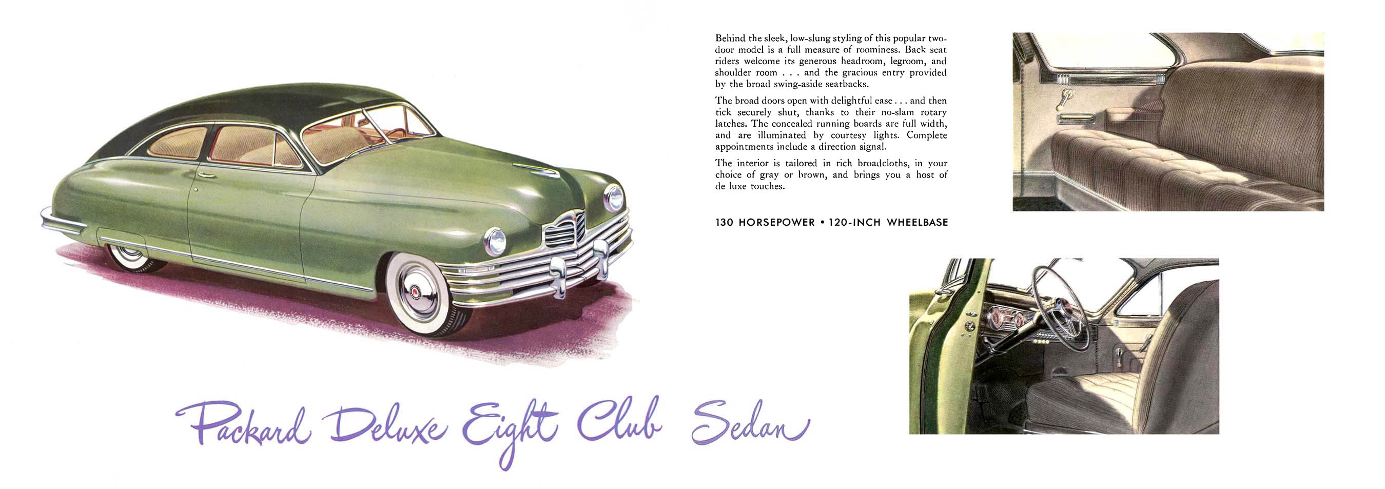 1948 Packard Brochure Page 5